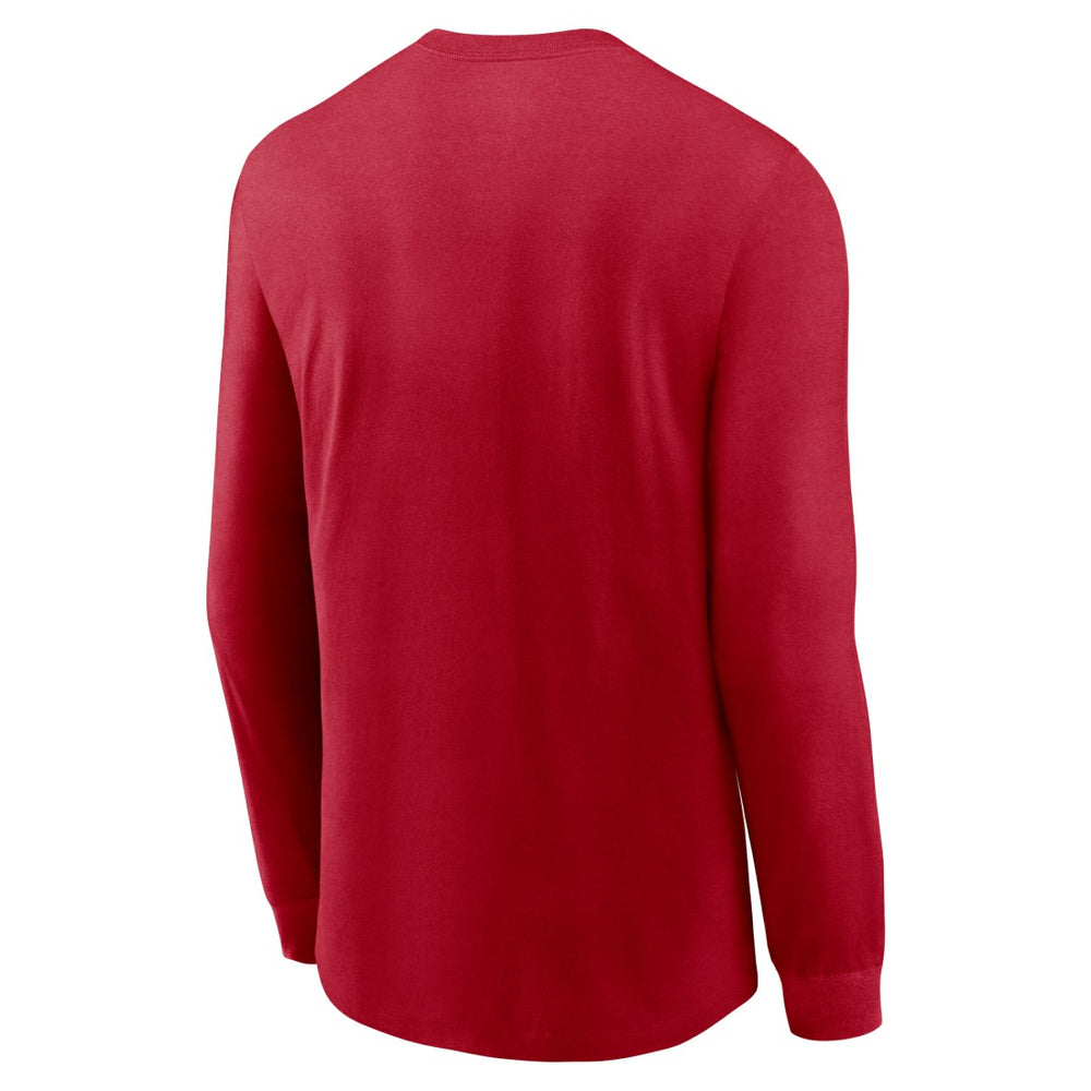 Tampa Bay Buccaneers Nike Sideline Infograph Lock Up Performance Long Sleeve T-Shirt