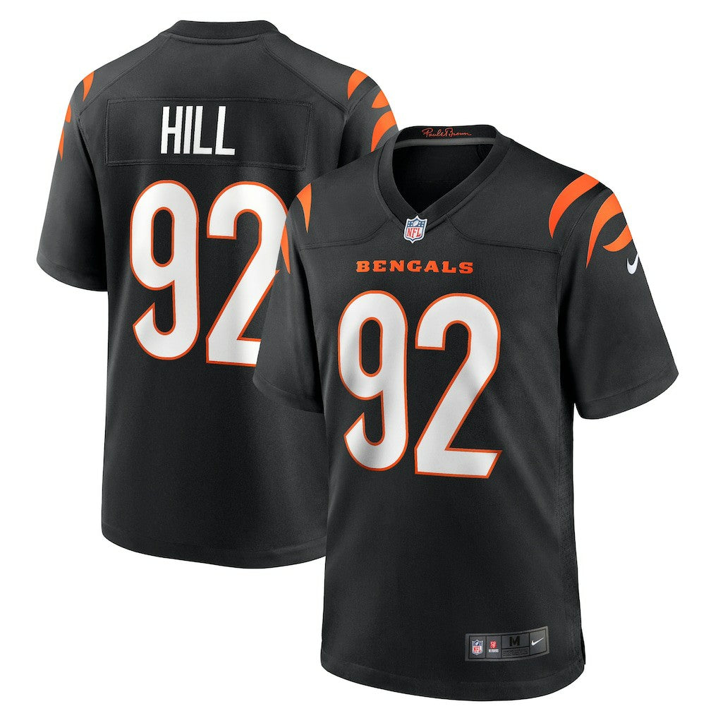 Cincinnati Bengals Nike B.J. Hill  Game Jersey