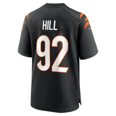 Cincinnati Bengals Nike B.J. Hill  Game Jersey