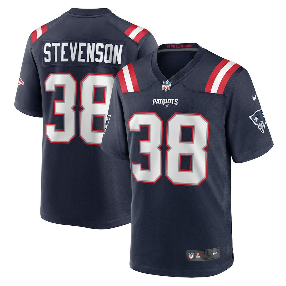 New England Patriots Nike Rhamondre Stevenson  Game Jersey