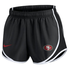 San Francisco 49ers Nike Women's Plus Size Logo Performance Tempo Shorts