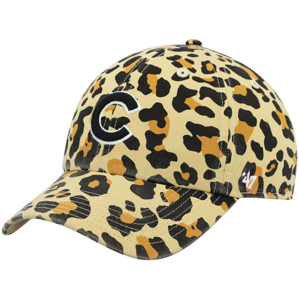 Chicago Cubs '47 Women's Bagheera Cheetah Clean up Adjustable Hat | MLB Near me