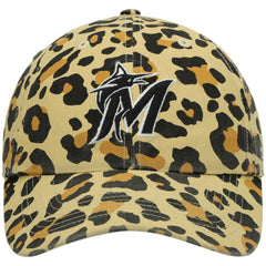 Miami Marlins '47 Women's Bagheera Cheetah Clean up Adjustable Hat | MLB Online