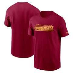 Washington Commanders Nike Wordmark T-Shirt