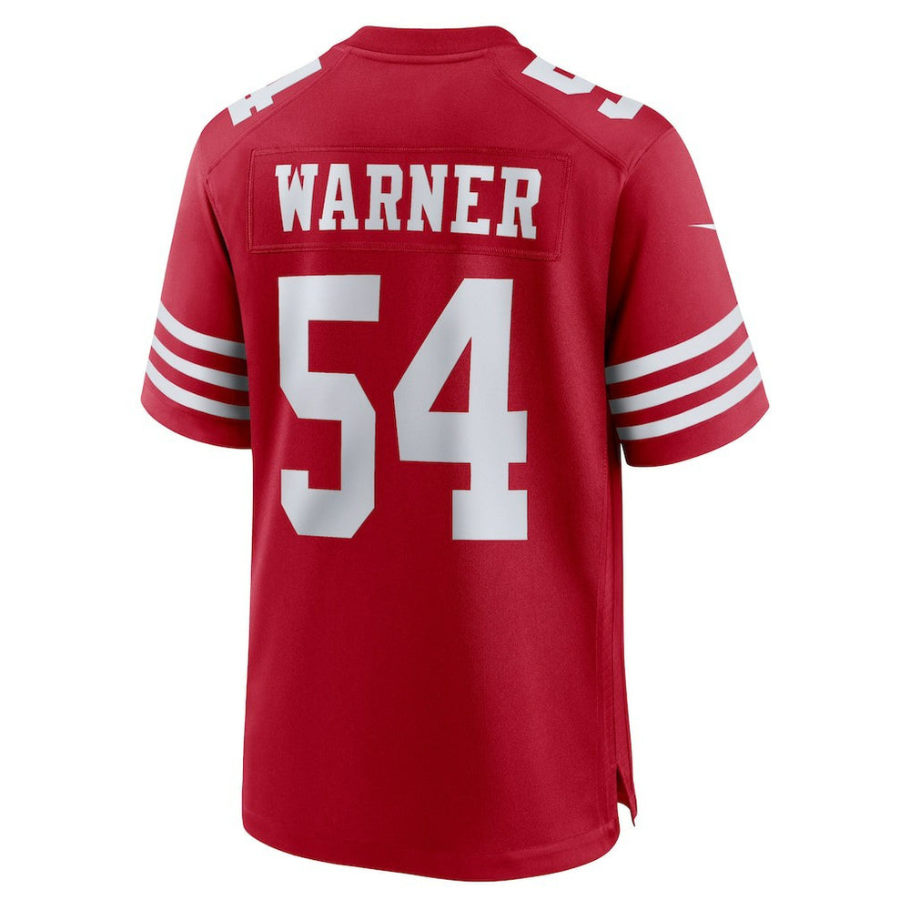 San Francisco 49ers Nike Fred Warner  Team Game Player Jersey