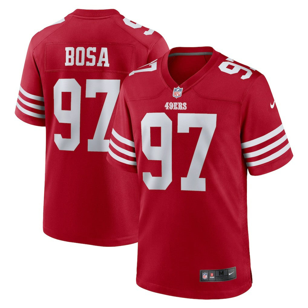 San Francisco 49ers Nike Nick Bosa  Team Game Jersey