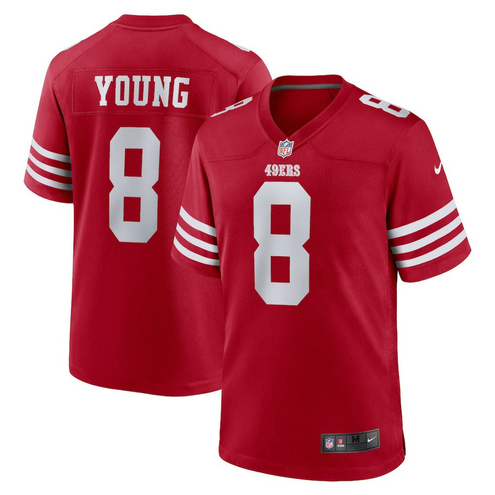 San Francisco 49ers Nike Steve Young  Retired Game Player Jersey
