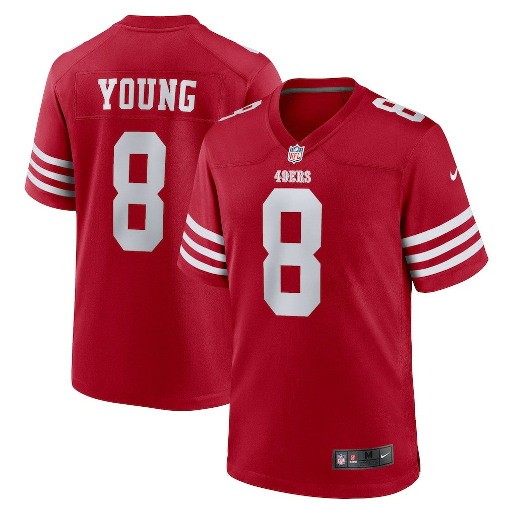 San Francisco 49ers Nike Steve Young  Retired Game Player Jersey