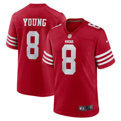San Francisco 49ers Nike Steve Young  Retired Game Player Jersey