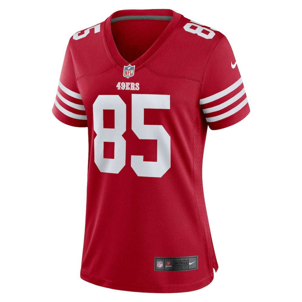 San Francisco 49ers Nike George Kittle  Women's Team Game Player Jersey