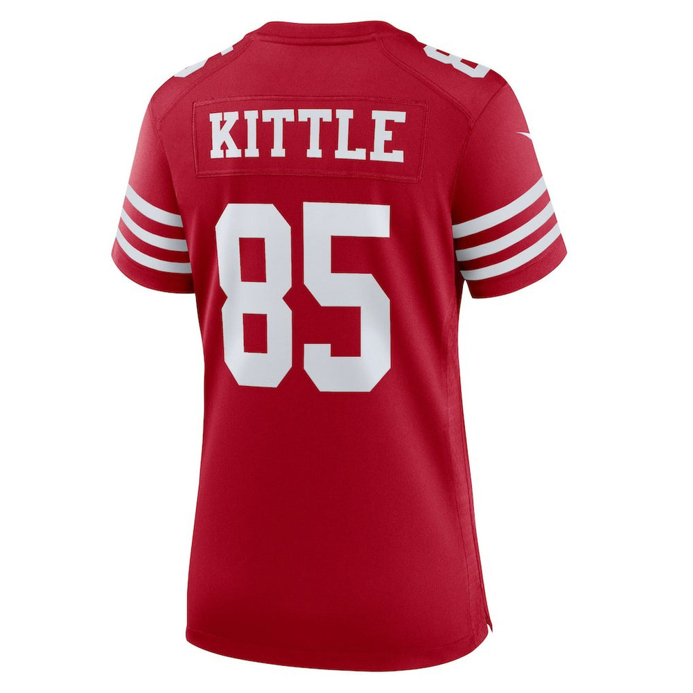 San Francisco 49ers Nike George Kittle  Women's Team Game Player Jersey
