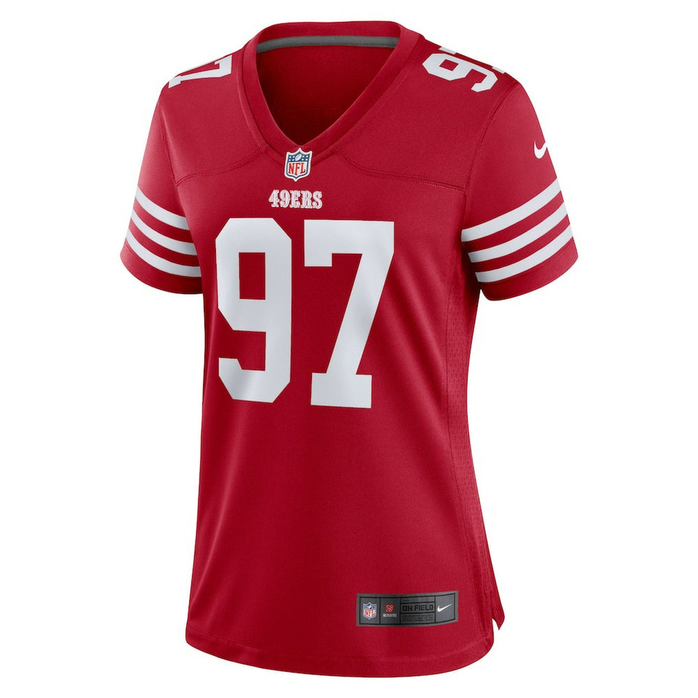 San Francisco 49ers Nike Nick Bosa  Women's Team Game Player Jersey