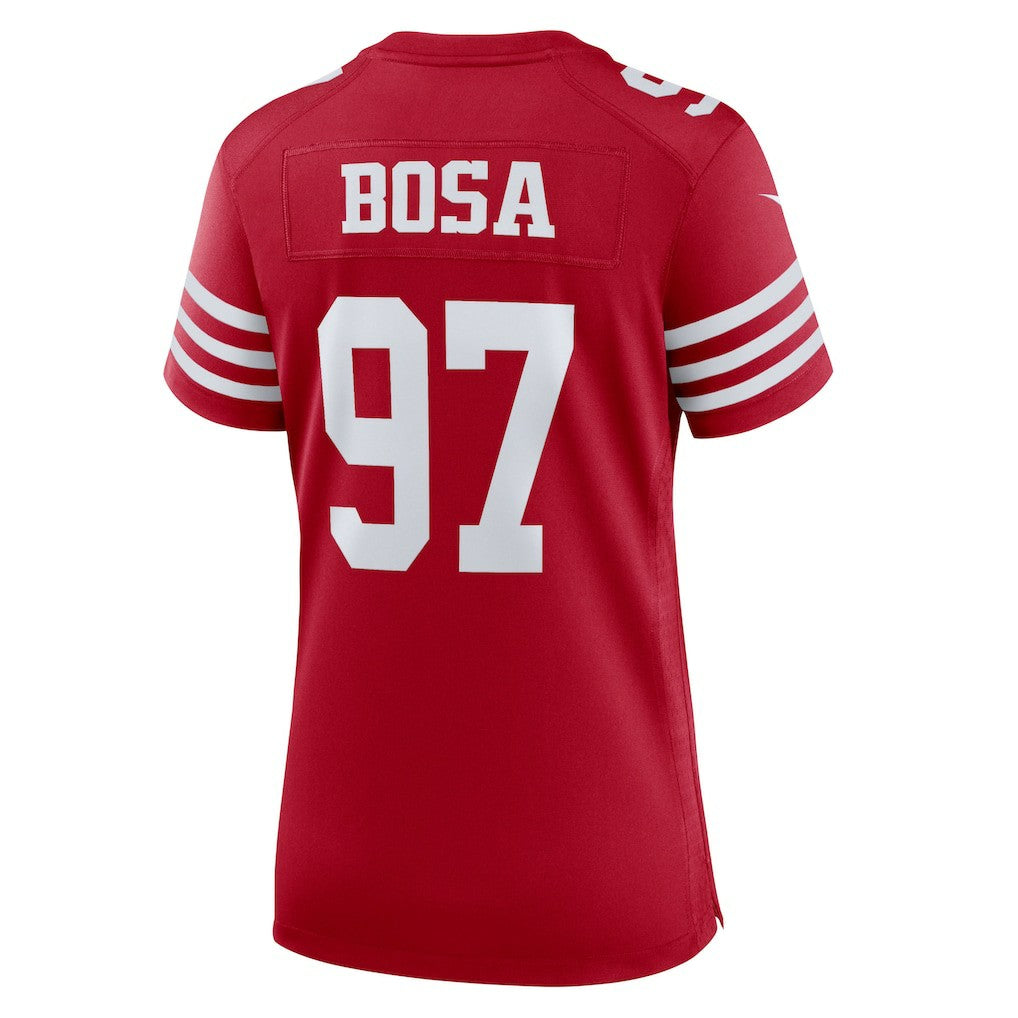 San Francisco 49ers Nike Nick Bosa  Women's Team Game Player Jersey