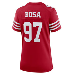 San Francisco 49ers Nike Nick Bosa  Women's Team Game Player Jersey