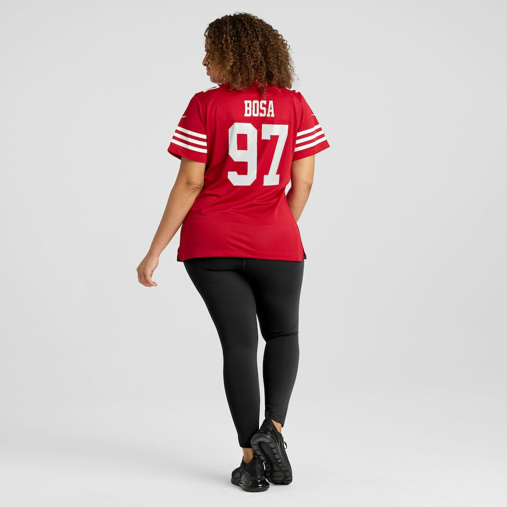 San Francisco 49ers Nike Nick Bosa  Women's Team Game Player Jersey