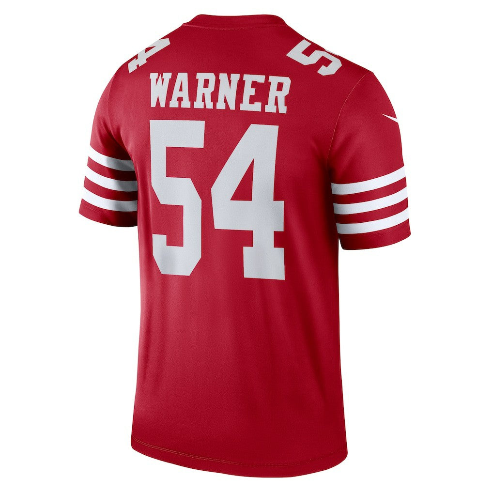 San Francisco 49ers Nike Fred Warner  Legend Player Performance Top