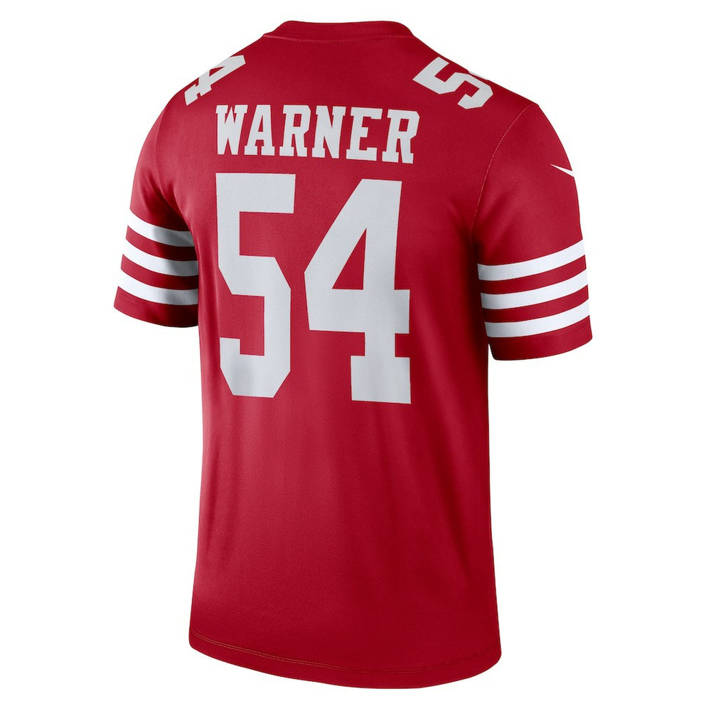 San Francisco 49ers Nike Fred Warner  Legend Player Performance Top