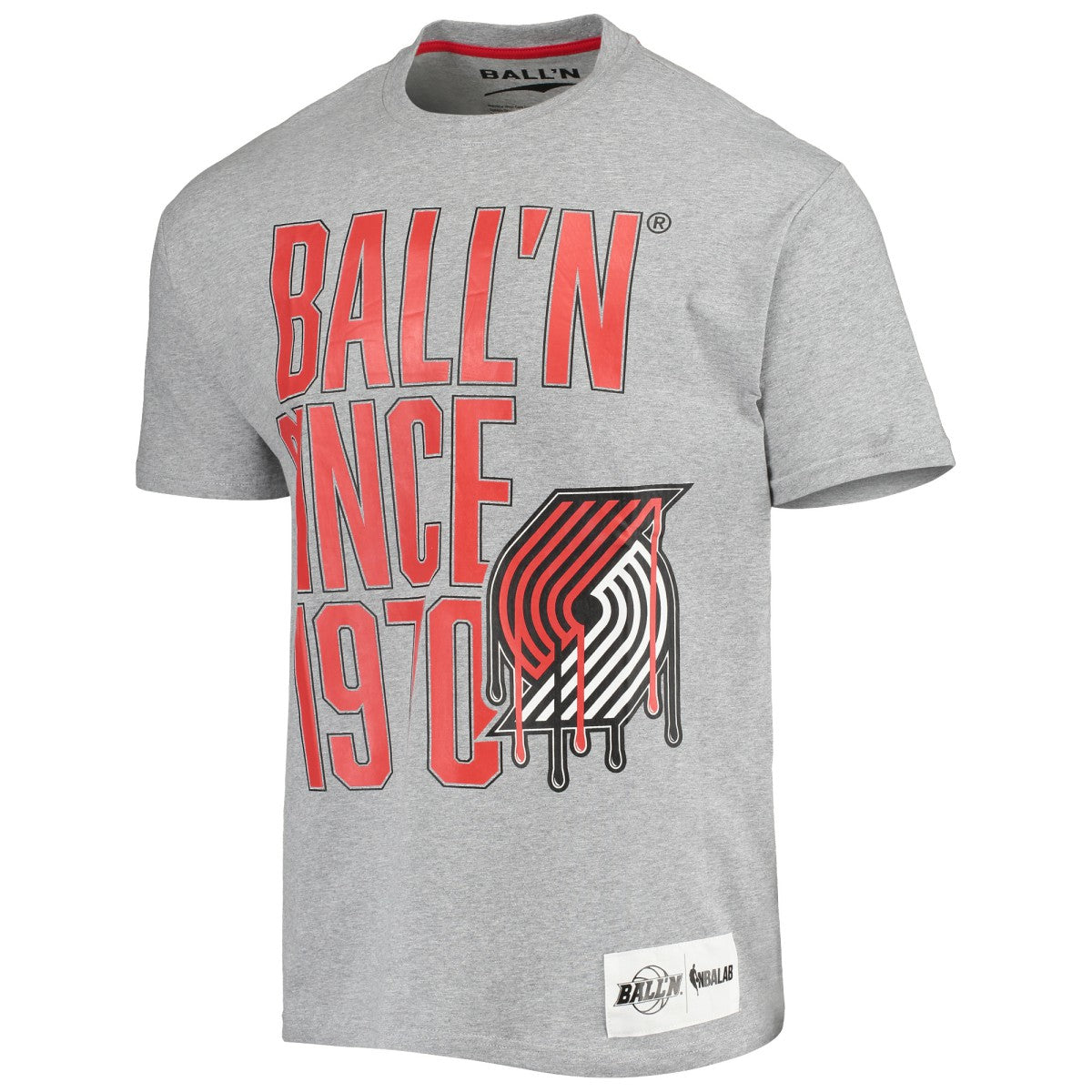 Portland Trail Blazers BALL'N Since 1970 T-Shirt New