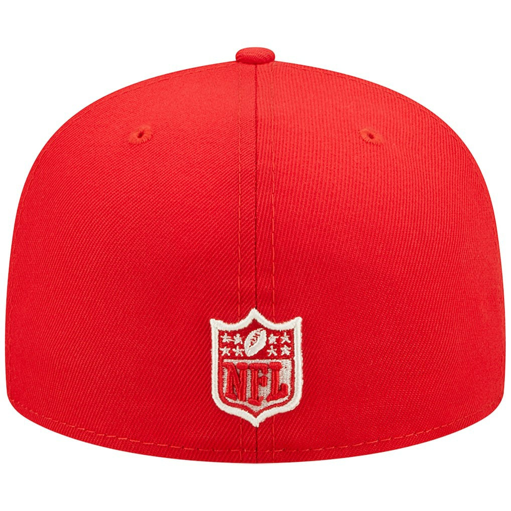 Kansas City Chiefs New Era Super Bowl IV Pop Sweat 59FIFTY Fitted Hat