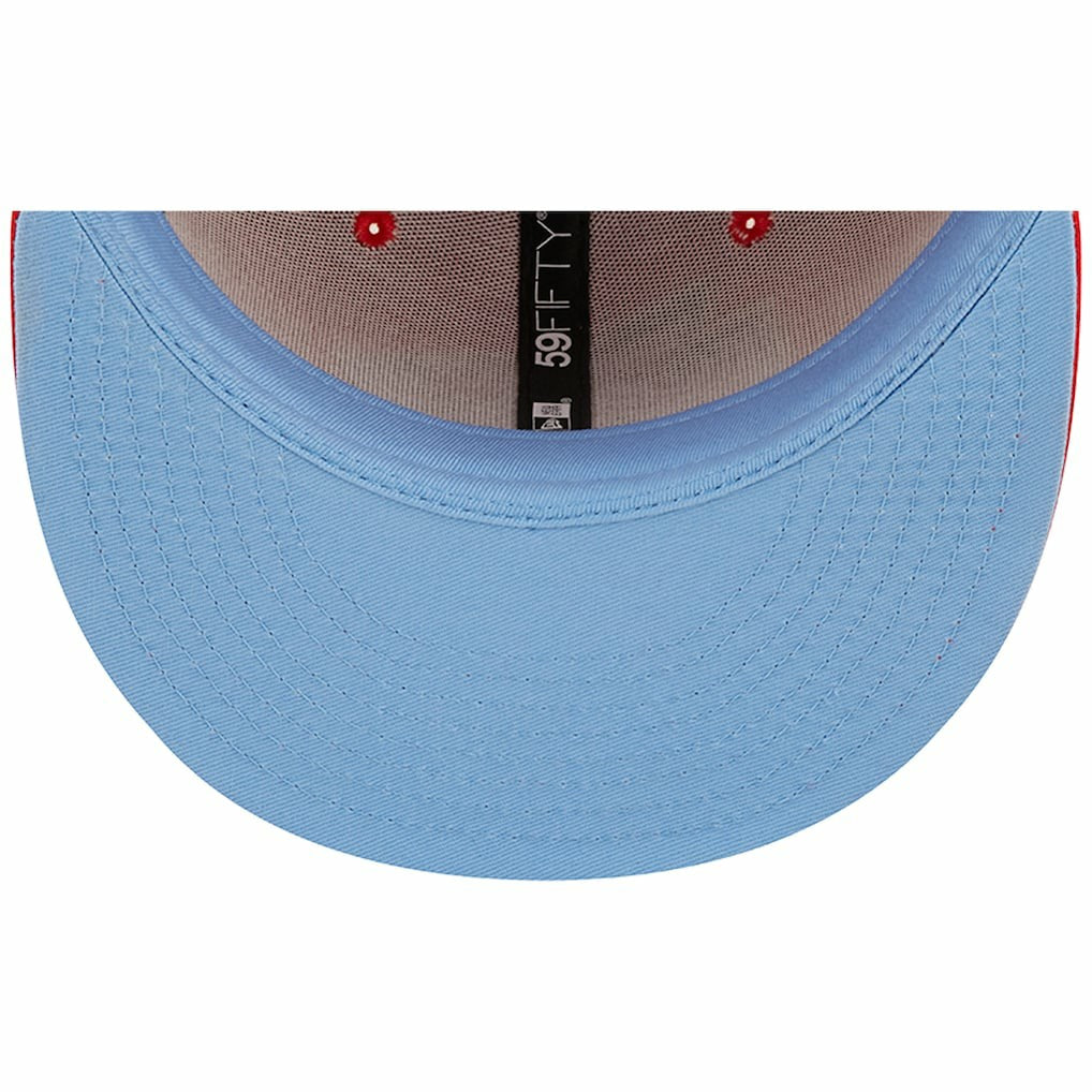 Kansas City Chiefs New Era Super Bowl IV Pop Sweat 59FIFTY Fitted Hat