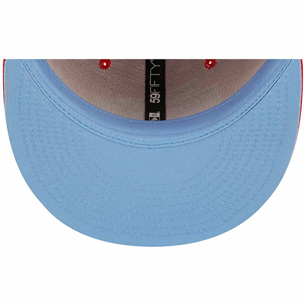 Kansas City Chiefs New Era Super Bowl IV Pop Sweat 59FIFTY Fitted Hat