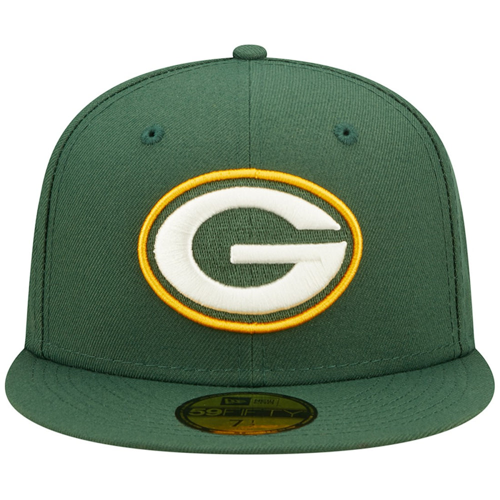 Green Bay Packers New Era Super Bowl XXXI Purple Pop Sweat 59FIFTY Fitted Hat