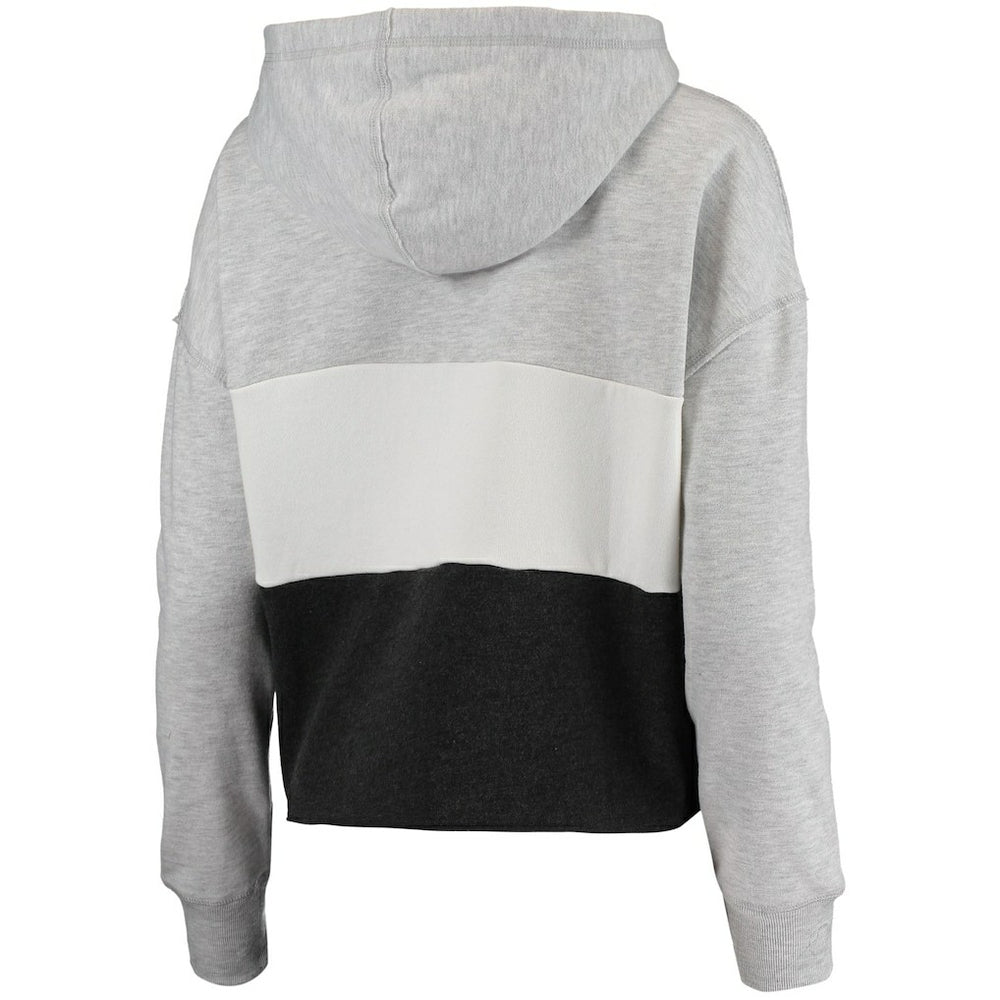Brooklyn Nets '47 Women's Lizzy Cutoff Pullover Hoodie Discount