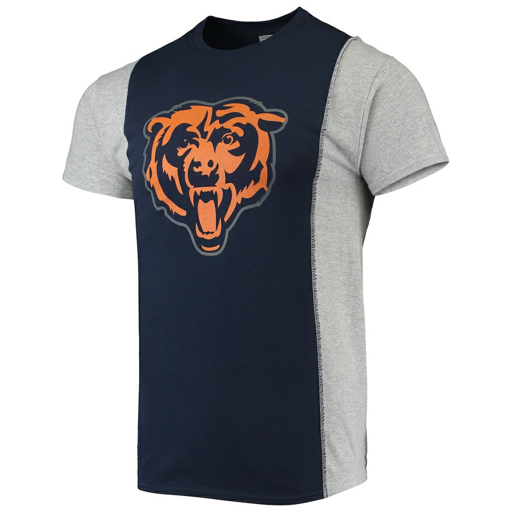 Chicago Bears  Refried Apparel Sustainable Split T-Shirt