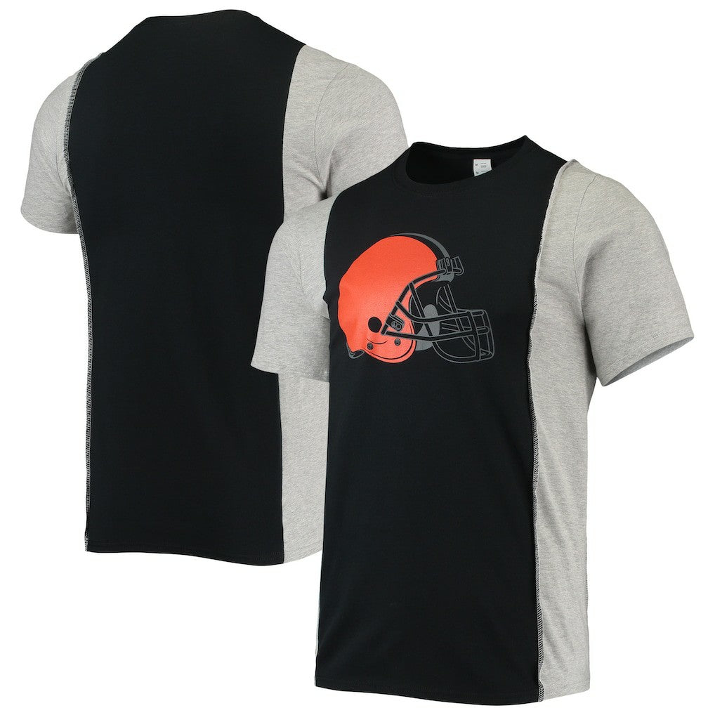 Cleveland Browns  Refried Apparel Sustainable Split T-Shirt