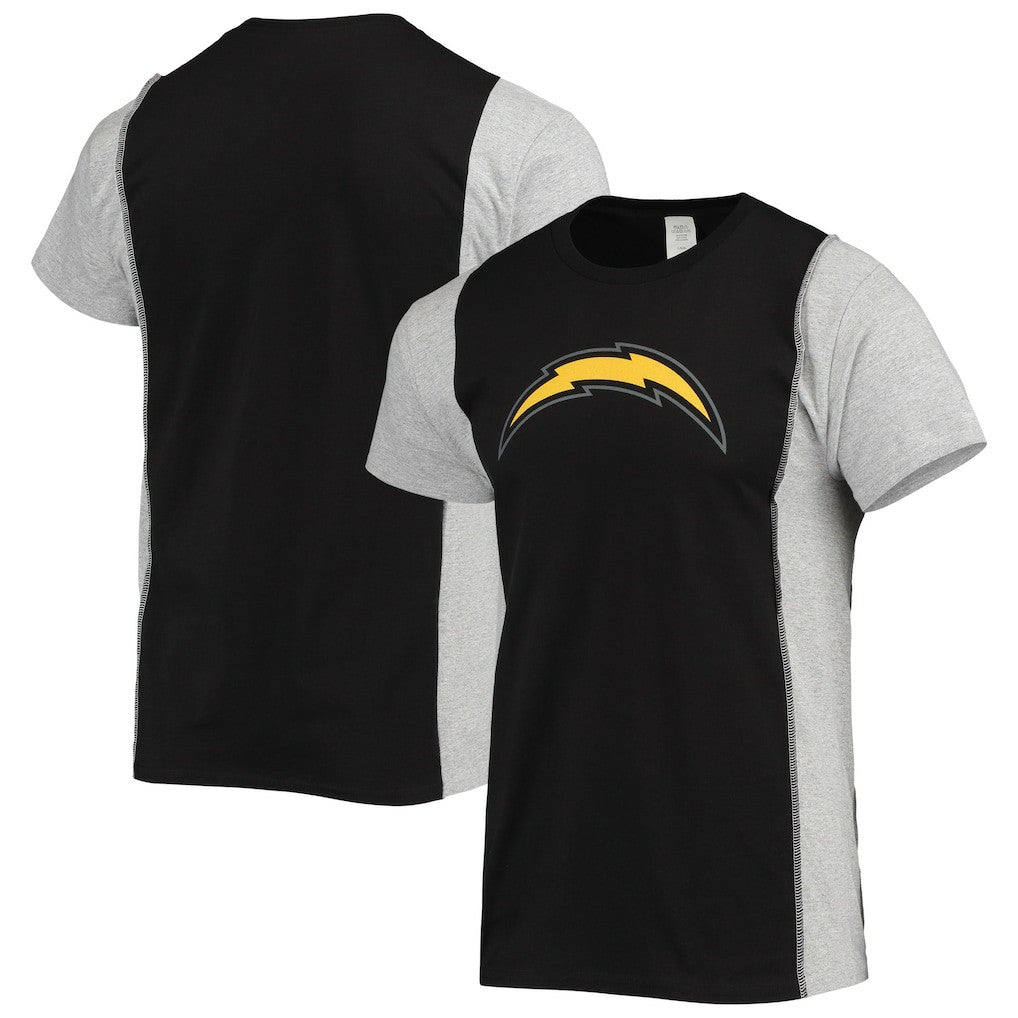 Los Angeles Chargers  Refried Apparel Sustainable Split T-Shirt