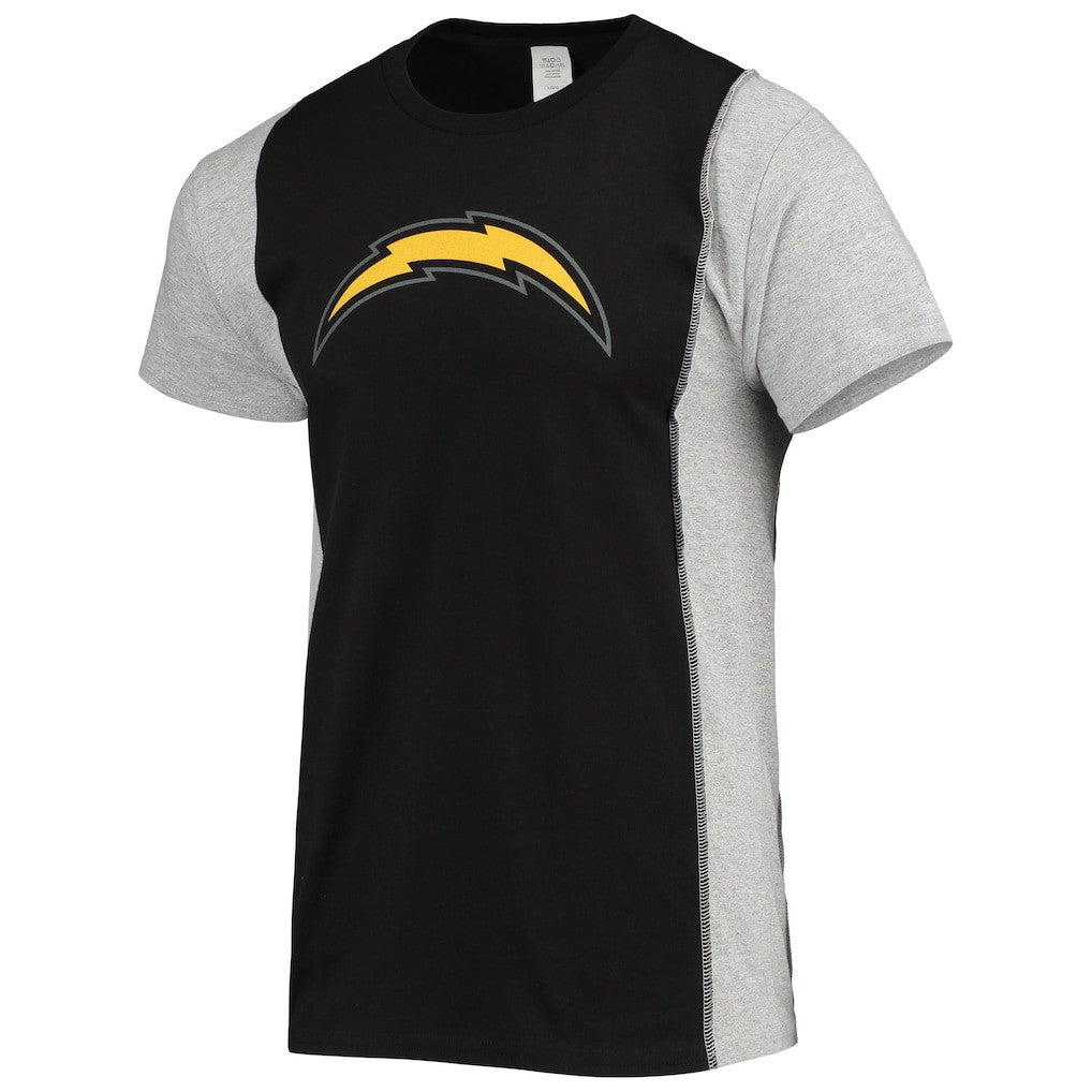 Los Angeles Chargers  Refried Apparel Sustainable Split T-Shirt