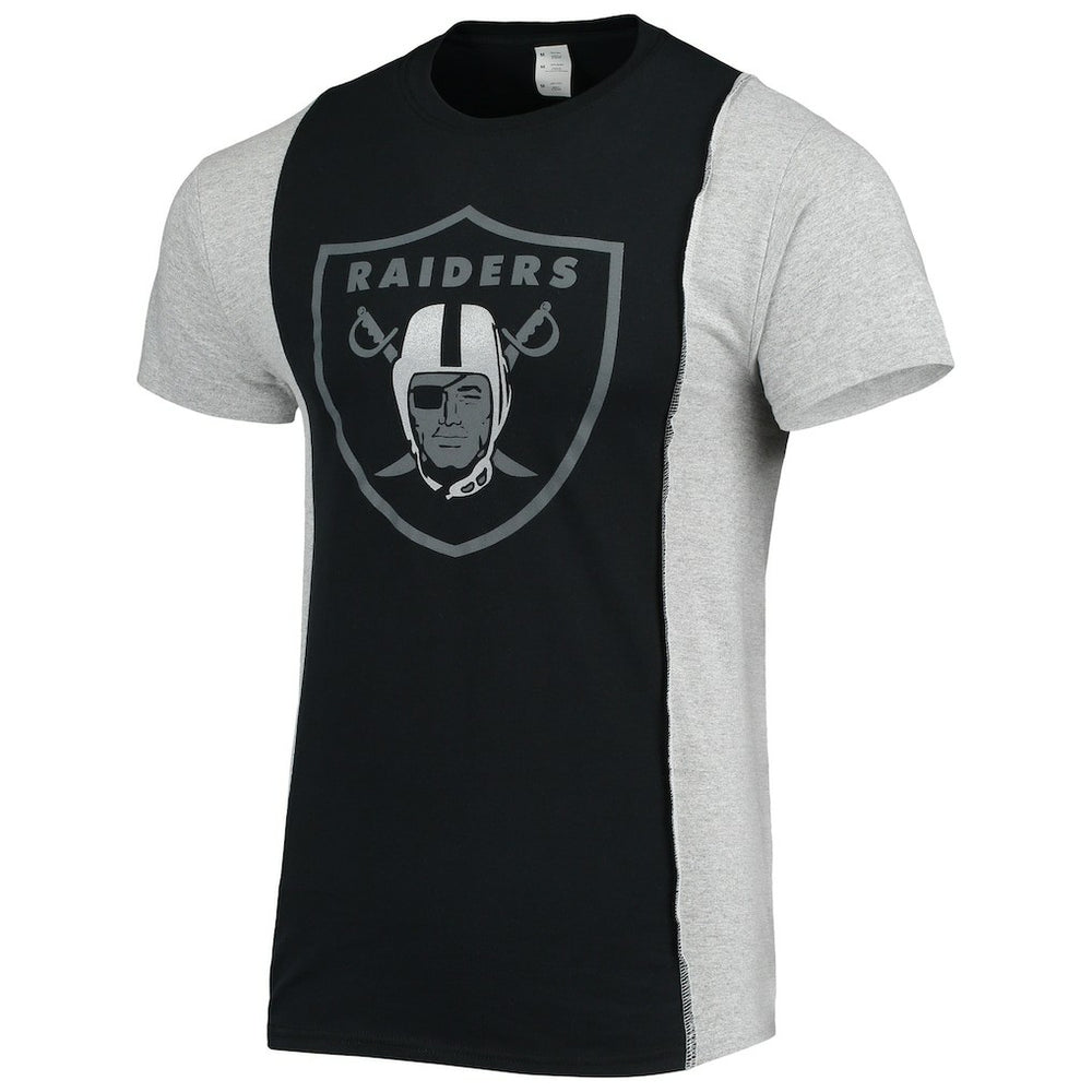 Las Vegas Raiders  Refried Apparel Sustainable Split T-Shirt