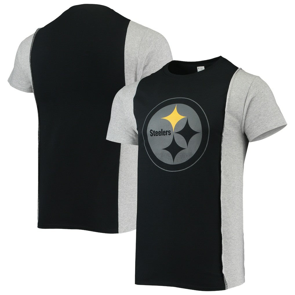 Pittsburgh Steelers  Refried Apparel Sustainable Split T-Shirt