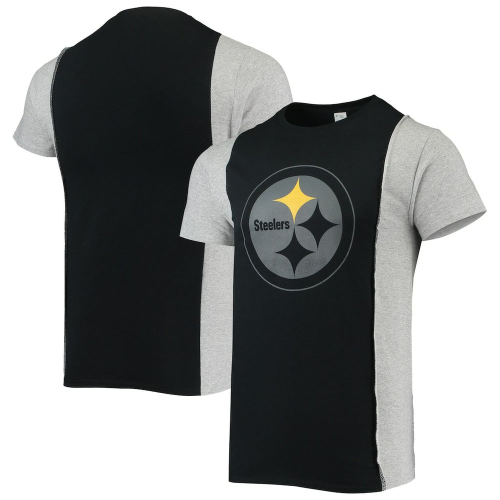 Pittsburgh Steelers  Refried Apparel Sustainable Split T-Shirt