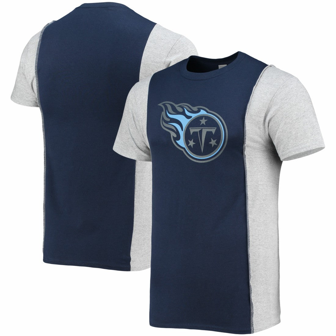 Tennessee Titans  Refried Apparel Sustainable Split T-Shirt
