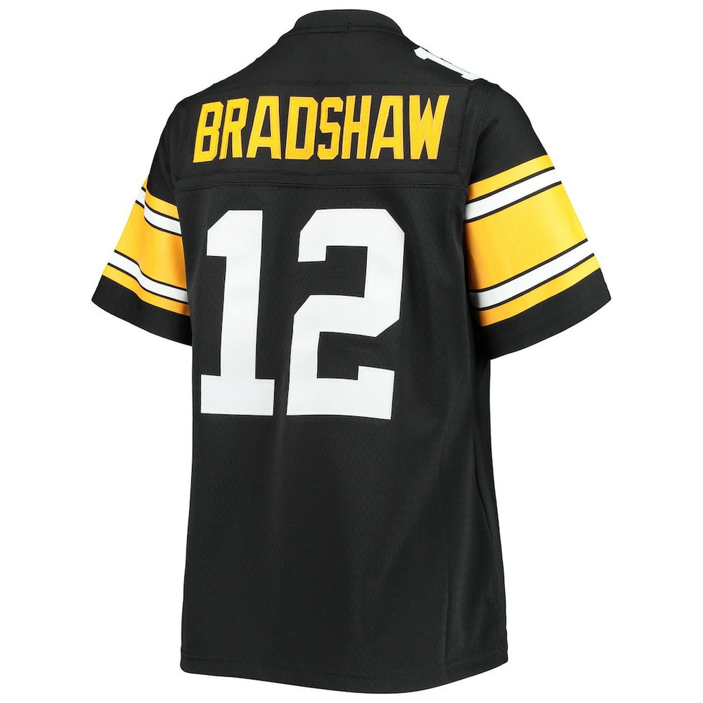 Pittsburgh Steelers Mitchell & Ness Terry Bradshaw  Women's Legacy Replica Player Jersey