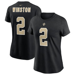 New Orleans Saints Nike Jameis Winston  Women's Name & Number T-Shirt