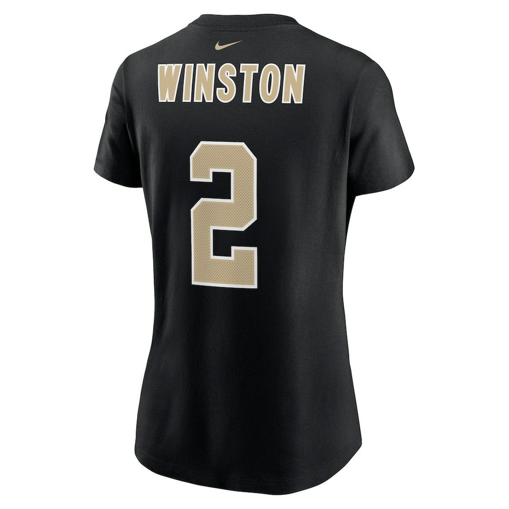New Orleans Saints Nike Jameis Winston  Women's Name & Number T-Shirt