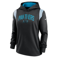 Carolina Panthers Nike Women's Sideline Stack Performance Pullover Hoodie