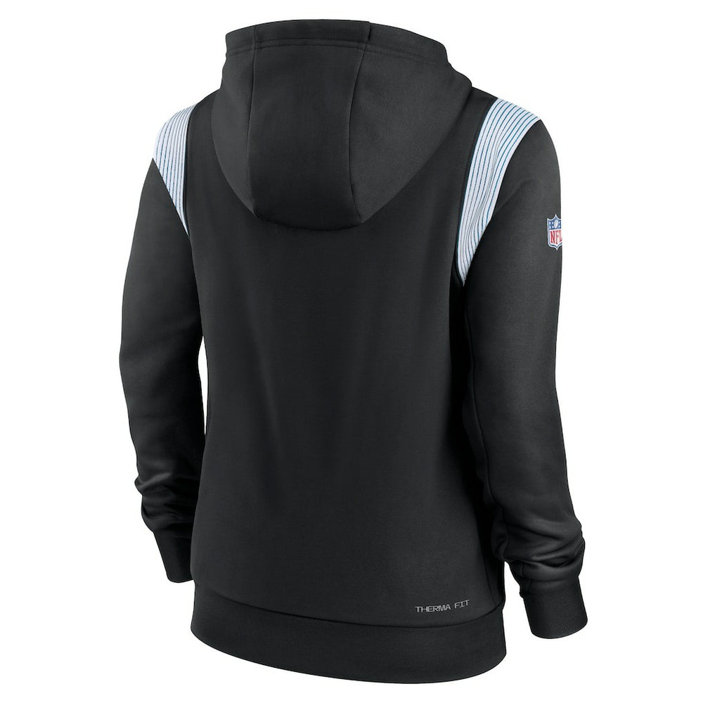 Carolina Panthers Nike Women's Sideline Stack Performance Pullover Hoodie