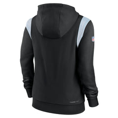 Carolina Panthers Nike Women's Sideline Stack Performance Pullover Hoodie
