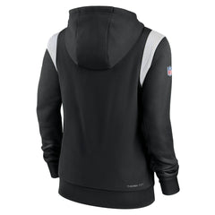 New Orleans Saints Nike Women's Sideline Stack Performance Pullover Hoodie