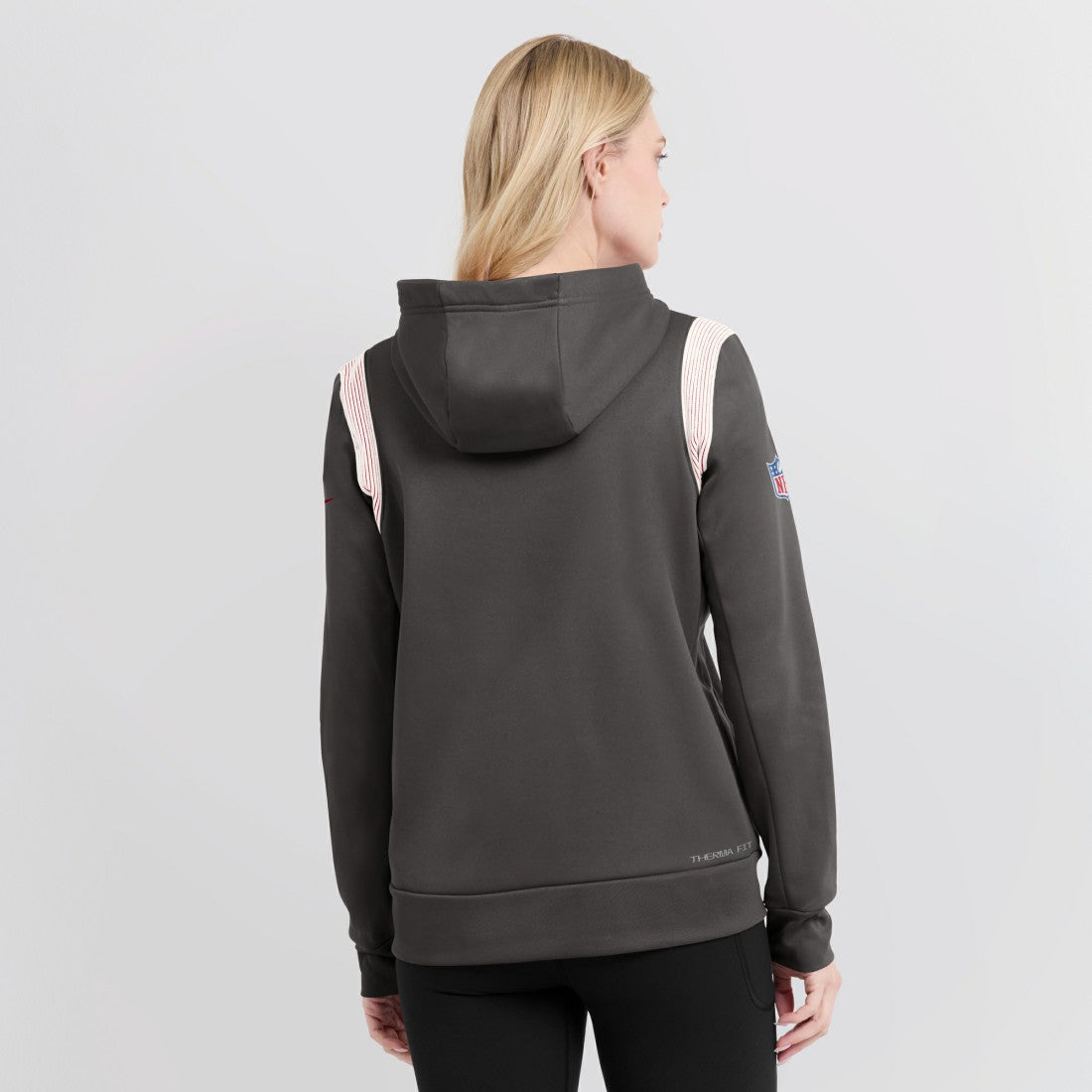 Tampa Bay Buccaneers Nike Women's Sideline Stack Performance Pullover Hoodie