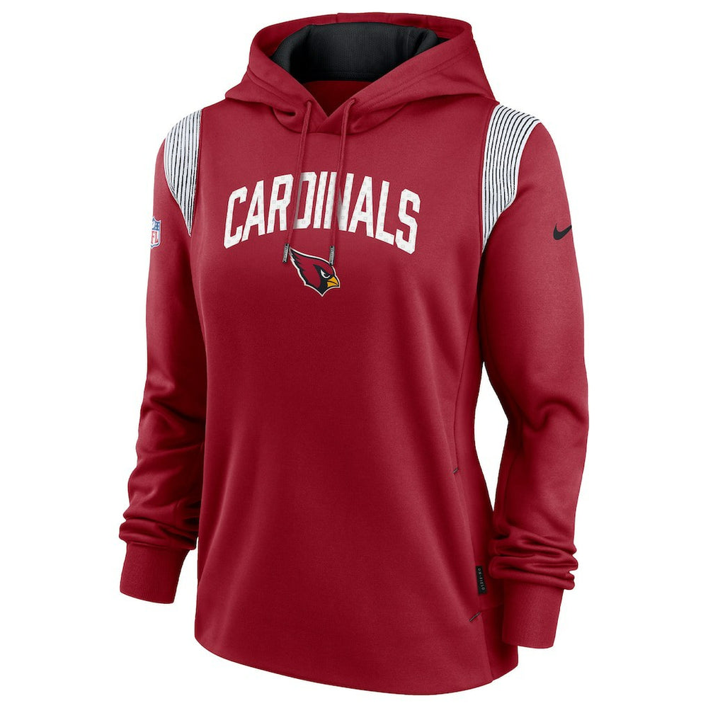 Arizona Cardinals Nike Women's Sideline Stack Performance Pullover Hoodie