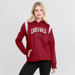 Arizona Cardinals Nike Women's Sideline Stack Performance Pullover Hoodie