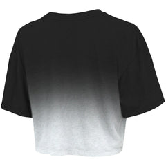 Brooklyn Nets Majestic Threads Women's Dirty Dribble Tri-Blend Cropped T-Shirt Outlet