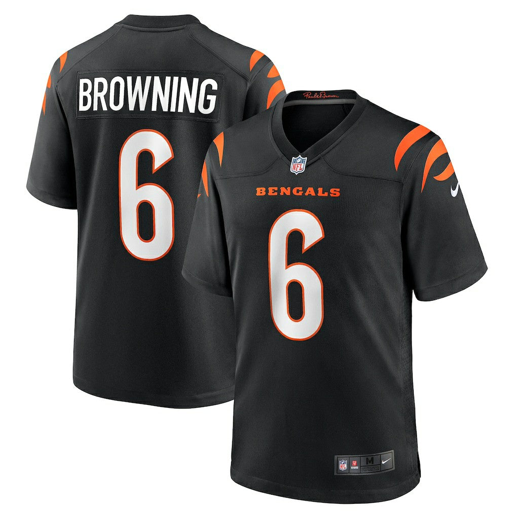 Cincinnati Bengals Nike Jake Browning  Game Jersey