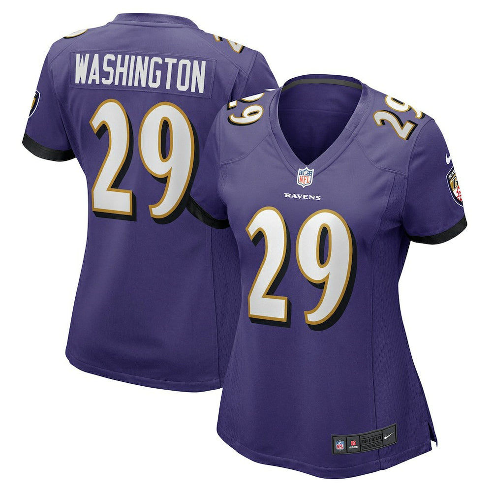 Baltimore Ravens Nike Ar'Darius Washington  Women's Player Game Jersey