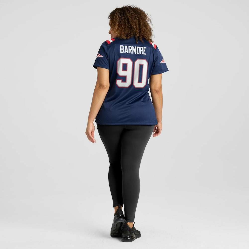 New England Patriots Nike Christian Barmore  Women's Game Jersey