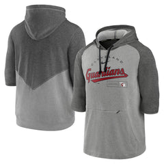 Cleveland Guardians Nike Team Modern Arch 3/4 Sleeve Pullover Hoodie | MLB On Sale